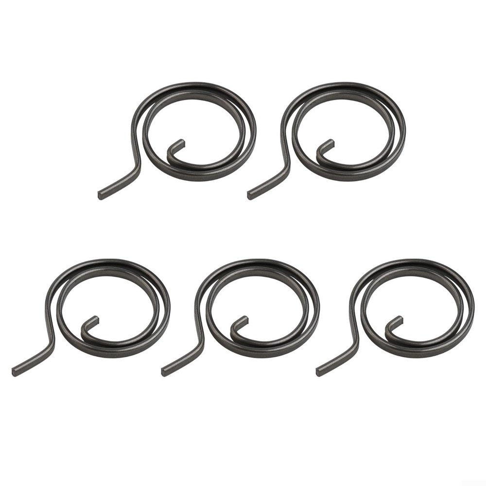Coil Torsion Door Handle Springs, 5-Piece Replacement Set for Lever/Knob Latches, Fits Left- and Right-Hand Doors (FMTB-MSA)