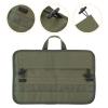 BESPORTBLE Portable Oxford Fabric Camping Tableware Bag, 13-Compartment Utensil Organizer, Green view 3