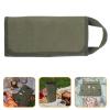 BESPORTBLE Portable Oxford Fabric Camping Tableware Bag, 13-Compartment Utensil Organizer, Green view 4