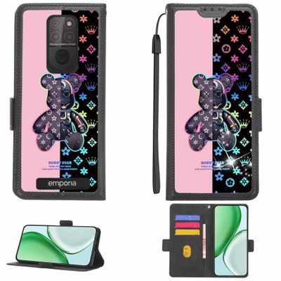 Kinetijy Case Compatible with Emporia E5 SMART 5 mini, with 9H HD Screen Protector, RFID Blocking and Refraction Effect, LPT-JXX