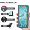 Kinetijy Flip Case for Logicom Elio, Gold Glitter & Glow-in-the-Dark, LPT-YHD view 2