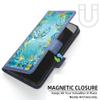 Kinetijy Flip Case for Logicom Elio, Gold Glitter & Glow-in-the-Dark, LPT-YHD view 3