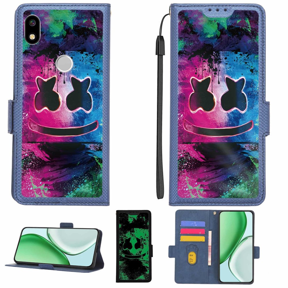 Aroepurt Case Compatible with Epik One Rocket K545, with 9H HD Screen Protector, RFID Blocking and Glow-in-the-Dark Effect