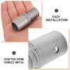 Anneome 4-Piece Metal Threaded Adapters for Telescopic Poles, Broom Handles, Paint Rollers, Mops, and Cleaning Tools view 3