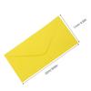 LOORGVEL 50 Yellow Self-Seal Invitation Envelopes, Windowless Decorative Envelopes for Weddings, Business, and Parties view 2