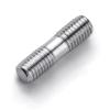 M6 Threaded Rod, 304 Stainless Steel Double-Ended Studs, 3-Pack, 120 mm view 3