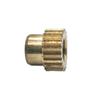 GuidNaurys 0.6M 23T Brass Spur Gear, Stepped, 5 mm Bore view 1