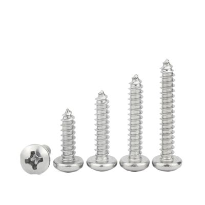 50-Piece Self-Drilling Stainless Steel Phillips Pan-Head Screws for Woodworking and Assembly (M6 x 70 mm)