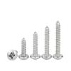 50-Piece Self-Drilling Stainless Steel Phillips Pan-Head Screws for Woodworking and Assembly (M6 x 70 mm) view 1