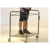 Stainless Steel Cleaning Cart for Hotel Room Service and Maintenance view 4