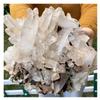 VWWJCCRO 1-Piece 2–2.5 kg White Quartz Crystal Cluster for Home Office view 4