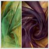 Snow Transparent Organza Fabric Roll, 150 cm Wide, 1 Meter view 3