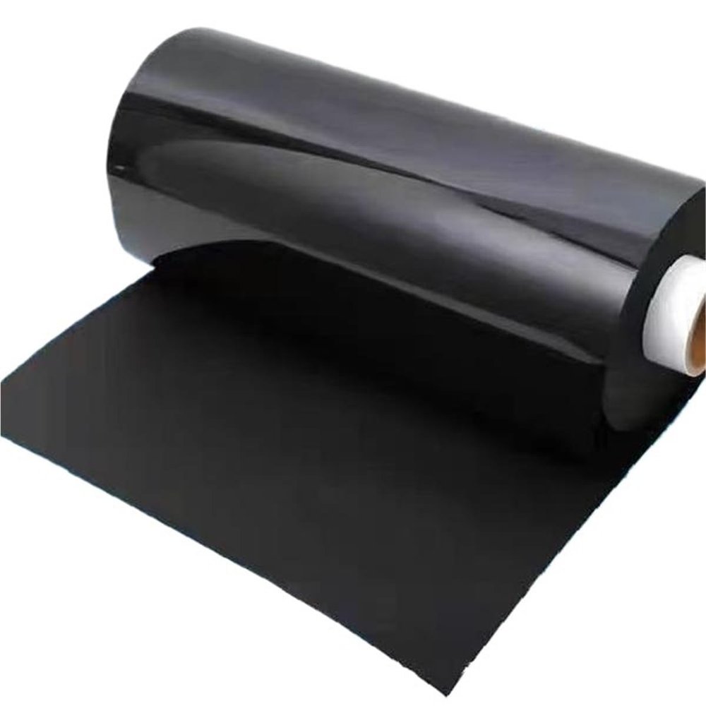 Conductive Silicone Rubber Sheet, 90 Ohm/cm, for ESD and Electrical Applications, 500 x 500 x 6 mm