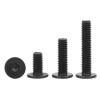 MOOPW 304 Stainless Steel Extra-Thin Hex Socket Flat-Head Bolts view 3