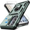 Camera Protection Case for Samsung Galaxy S26 with Screen Protectors, Green view 1