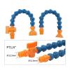 Flexible 1/4" Plastic Coolant Hose, 1 PC, 400 mm, with Switch (Nozzle-2360) view 4