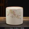XUJUAN-0227 Ceramic Ashtray with Floral Pattern, Medium view 2