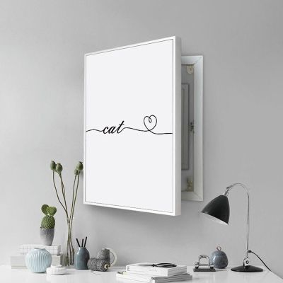 Decorative Electrical Panel Cover, Cabinet-Style Crystal Porcelain Painting (E, 60 × 80 cm / 23.6 × 31.5 in)