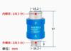NGFPQQDDT 3-Piece Pneumatic Hand Valve Set, HSV-06/08/10/15, G1/8 to 1/2 Threads view 2
