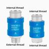 NGFPQQDDT 3-Piece Pneumatic Hand Valve Set, HSV-06/08/10/15, G1/8 to 1/2 Threads view 3