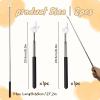 2-Pack Retractable Telescopic Teaching Pointers, 17–55 cm view 2