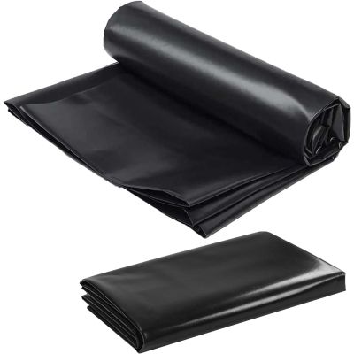 Flexible Waterproof Pond Liner for Koi Ponds, Fish Ponds, Fountains and Outdoor Water Gardens, Durable, UV-Resistant, Easy to Install, 3 x 4 m, Black