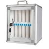 GTHTUHFD Wall-Mounted Cell Phone Locker for Schools, Storage Cabinet with 60 Compartments and Security Lock for Office and Meeting Use, Ideal for Classrooms and Events, 12 Slots view 1