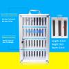 GTHTUHFD Wall-Mounted Cell Phone Locker for Schools, Storage Cabinet with 60 Compartments and Security Lock for Office and Meeting Use, Ideal for Classrooms and Events, 12 Slots view 3