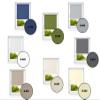 time4blinds Blackout Roller Blind, No Drilling, Vanilla, 1400 x 2500 mm, Left view 2
