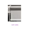 time4blinds Blackout Roller Blind, No Drilling, Vanilla, 1400 x 2500 mm, Left view 4