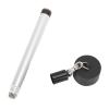 SALALIS Pool Cue Chalk Holder with Cover and Aluminum Spikes, Round view 1