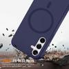 Belzsxy Magnetic Phone Case with Lanyard for Samsung Galaxy A14/A14 5G, MagSafe Compatible, Dark Blue view 2