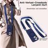 Belzsxy Magnetic Phone Case with Lanyard for Samsung Galaxy A14/A14 5G, MagSafe Compatible, Dark Blue view 4