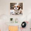 Aukojoy Shih Tzu Full 11CT Stamped Cross-Stitch Kit, 40 x 40 cm, for Adult Home Decor view 3