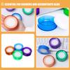 JOINPAYA 4-Piece Finger Moistener Set with Sponge Cups view 3
