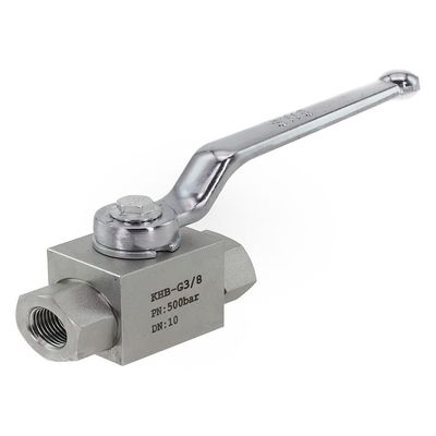 FACAIIO Hydraulic High-Pressure Shut-Off Ball Valve, Carbon Steel, for Industrial Piping Applications