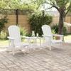 Tonture 3-Piece Garden Lounge Set, White, 38 x 38 x 46 cm view 4