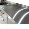 Stainless Steel Worktop with Upstand, Brushed K240, 1 mm Thick, 130 cm Long view 1