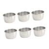 Garneck Stainless Steel Sauce Cups, 6-Pack, 80 ml, for Dips and Spices view 1