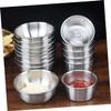 Garneck Stainless Steel Sauce Cups, 6-Pack, 80 ml, for Dips and Spices view 4