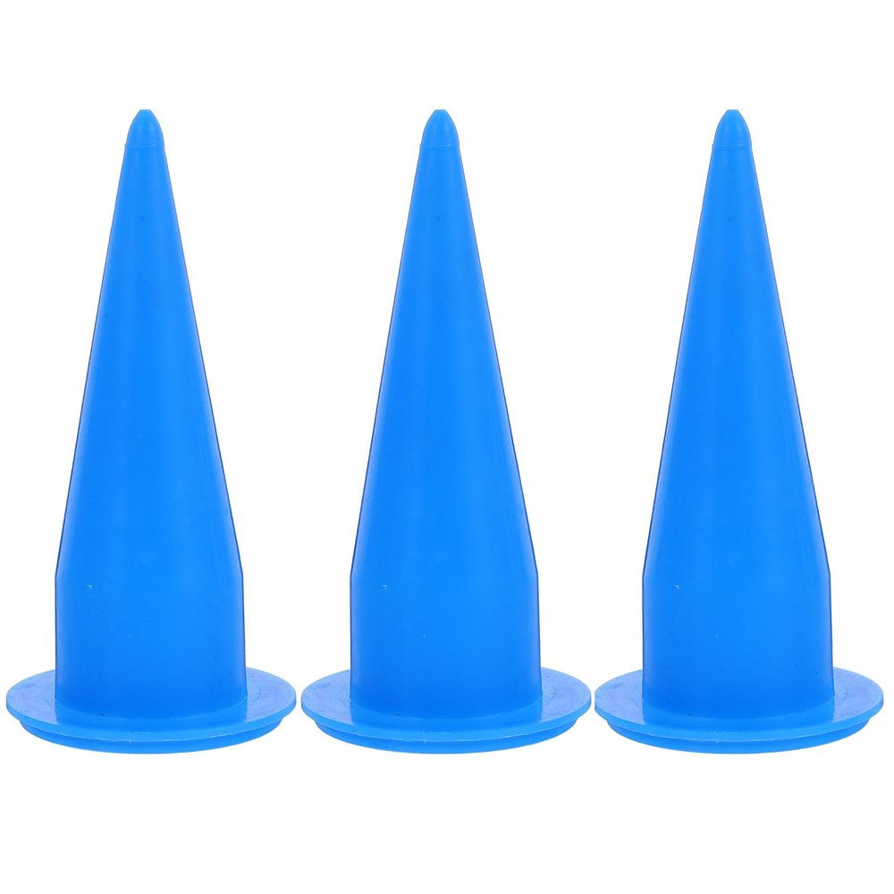 Alipis 3-Piece ABS Caulking Nozzle Set with Long Tips