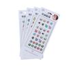 Cartoon Earring Stickers, 4 Sets, Self-Adhesive Plastic view 1