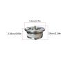 Stainless Steel Braided Gas Connection Hose Kit for Gas Converter, Adapter KM1 view 3