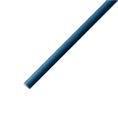 10 Blue Fiberglass Rods, 0.5 m, High-Temperature Resistant, Round, 8 mm