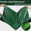 Green PVC Tarpaulin 3.2 x 5.4 m, Waterproof, UV-Stabilized, with Eyelets view 3