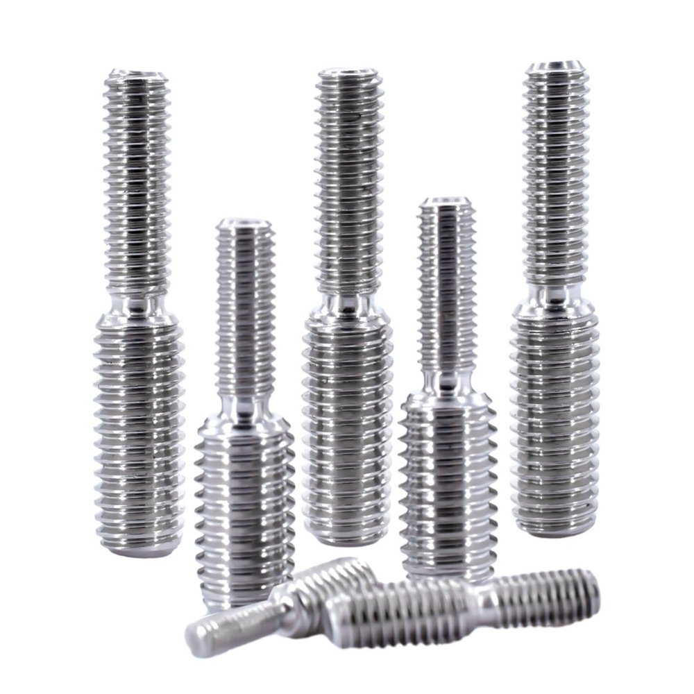 304 Stainless Steel Reducing Nuts with Sleeves, Double-Ended Threaded Adapter Screws, M3–M20 Camera Adapters (30 pcs, M6×15/M10×15)