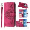Auslbin Xiaomi Redmi Note 15 Pro 4G Wallet Case, Premium PU Leather Flip Cover, Red view 1