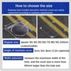 Invisible Recessed Square Septic Tank Cover with Retractable Handle, Stainless Steel, 5 cm, 100 x 100 cm view 4
