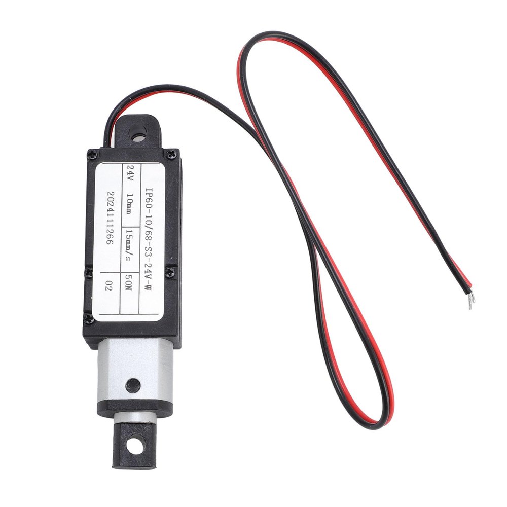 Oumefar Mini Electric Linear Actuator, Low Noise, Thrust, 10 mm Stroke