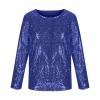 Girls' Glitter Sequin Long-Sleeve Top view 2